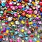 320 Pieces Sew on Rhinestone Glass Crystals Acrylic Gems with Hole Silver Prong Setting Flatback Claw Mix Shape Mix Size for DIY Crafts Dress Clothes Shoes Bag Decorations